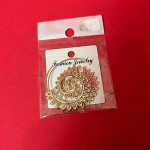 Fashion jewelry/ Spiral tribal earrings​​​​​​​​